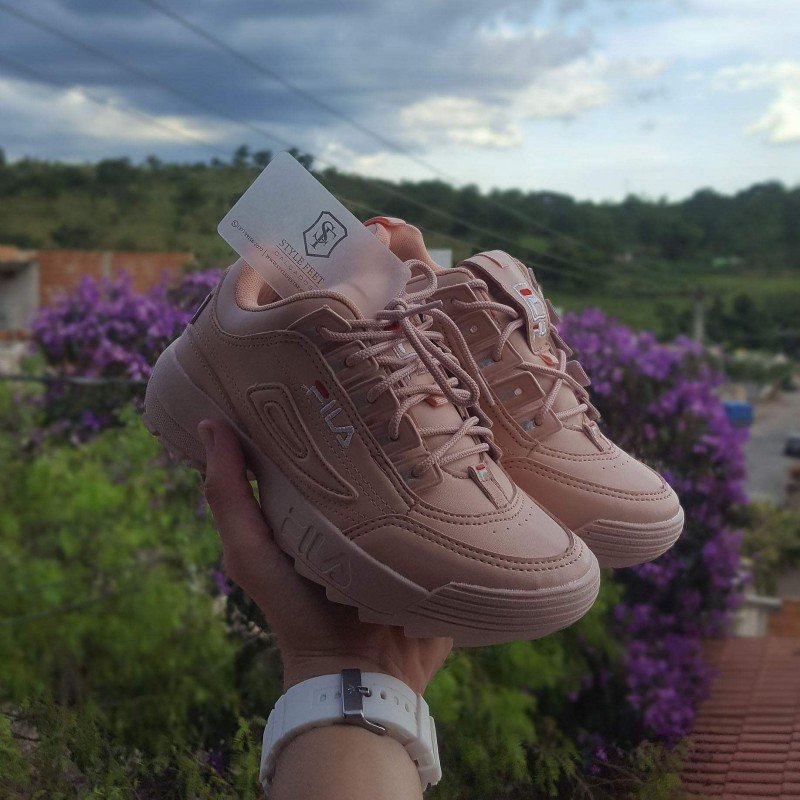 fila disruptor 2 rose pale